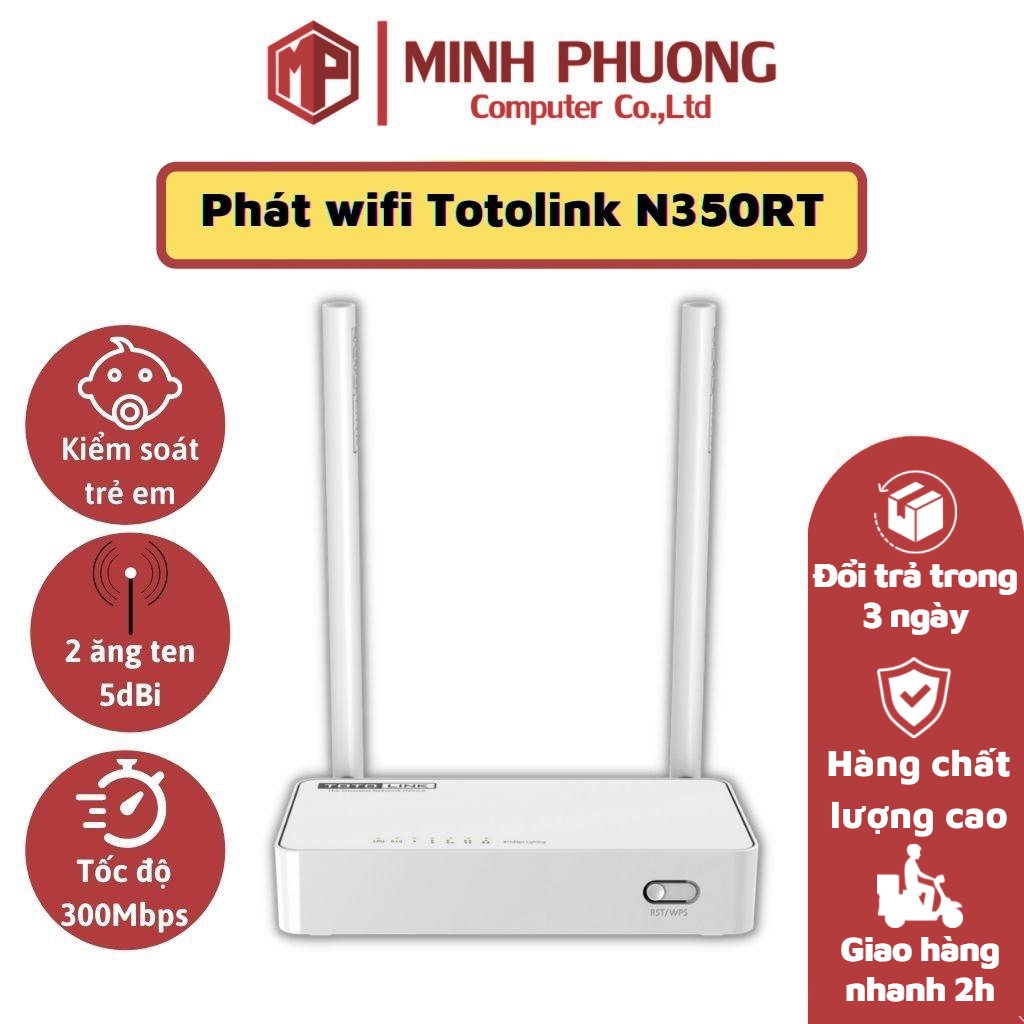 Bộ phát wifi totolink N350RT