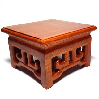 Kỷ vuông,đế kê bát hương,đôn vuông gỗ hương cao 8cm