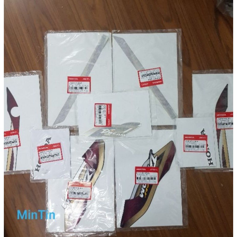 Bộ tem xe Dream Việt