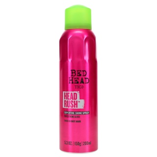 Xịt sương mịn, tạo độ bóng siêu mạnh Headrush Shine Adrenaline Tigi Bed Head 200ml ( New 2022 )