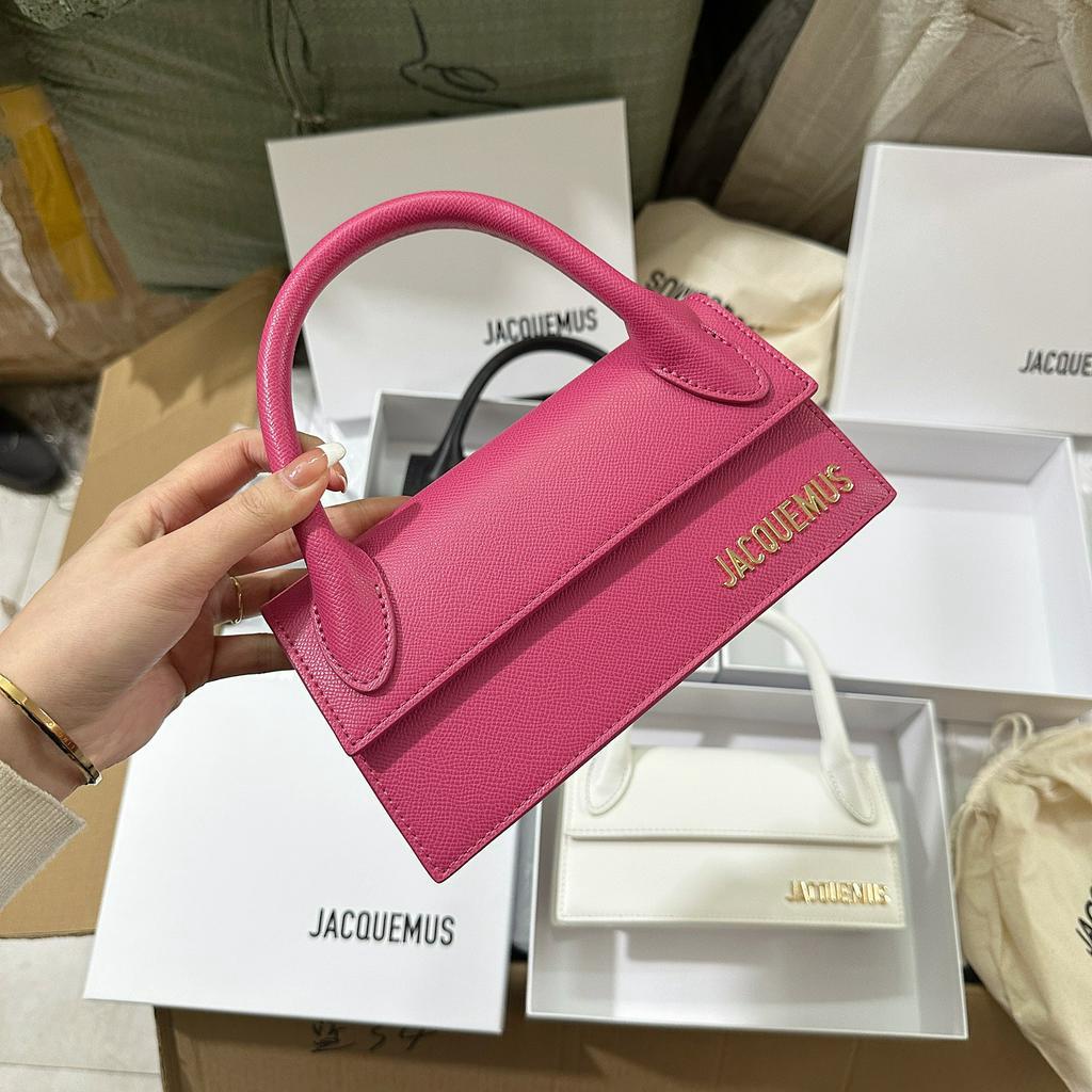 Túi xách JQ dáng ngang da sần đeo chéo fullbox xuất dư xịn 1:1 hàng chuẩn