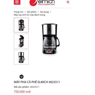 Máy pha cà phê elmich(100% chính hãng)