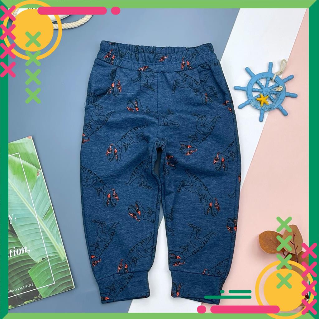 Thu Đông: Quần Nỉ Da Cá Bé Trai Bé Gái NDCBTBGHH02 Size 6 -10 Thương Hiệu Litibaby, Dành cho Bạn Từ 20kg Đến 30kg
