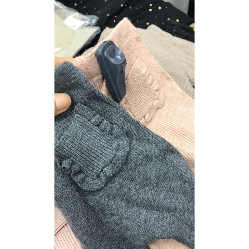 Quần legging len túi sau 2020