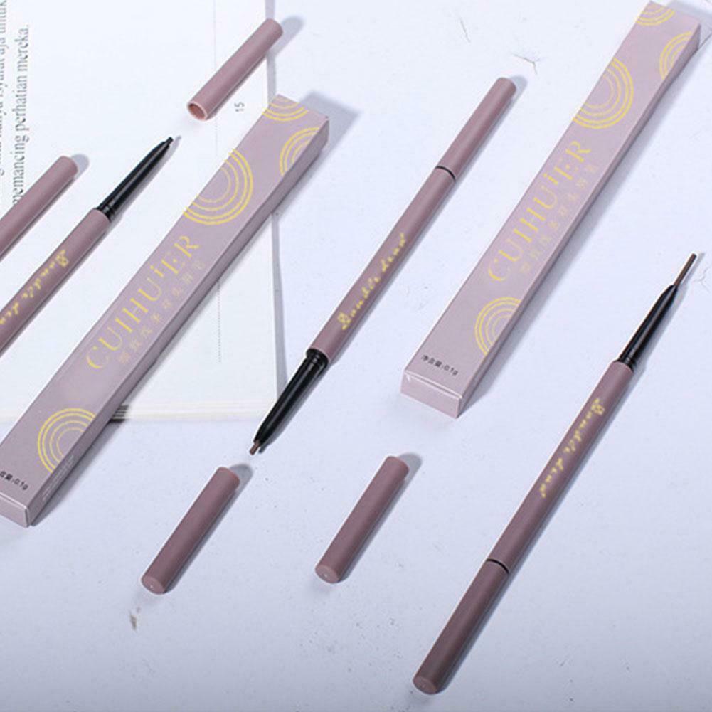 3 Colors Waterproof Eyebrow Pencil Natural Sweat Proof Brow Eye Wearing Uo Lasting Makeup Easy D4B8