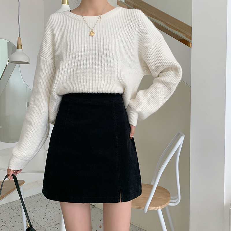 Chân Váy Nhung Xiaozhainv Dáng Chữ A Lưng Cao Dễ Phối Đồ Phong Cách Hàn Quốc Trẻ Trung Cho Nữ | BigBuy360 - bigbuy360.vn