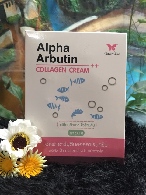 Bộ Kem Dưỡng Trắng Da Mặt Alpha Arbutin Collagen Cream