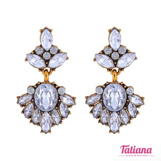 Bông tai statement hoa lunky - Tatiana - B2230