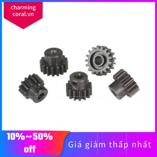 Bánh răng kim loại M1.0 13T 14T 15T 16T 17T chống rỉ cho xe điều khiển từ xa 1/8