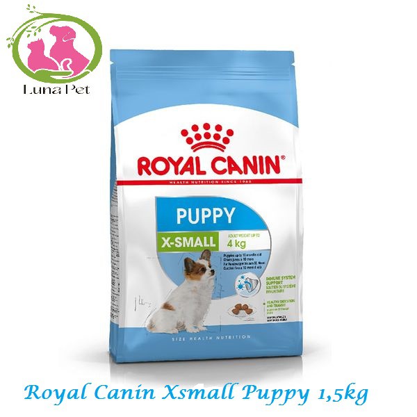 Thức Ăn Cho Chó Con Nhập Khẩu Từ Pháp - Royal Canin Shn Xsmall Puppy | 1.5kg - thức ăn royal canin