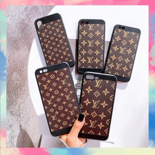 Ốp lưng da imd iphone x android họa tiết louis vuitton chống bẩn-i004