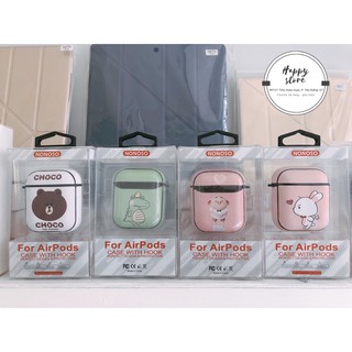 ****ỐP AIRPODS 1 2 NONOSO DA HÌNH SIÊU CUTE