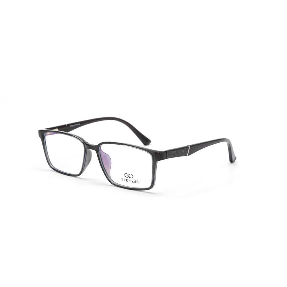 Gọng kính mắt cận nam nữ thời trang EYE PLUS nhựa cao cấp dáng vuông nhỏ E450-7102