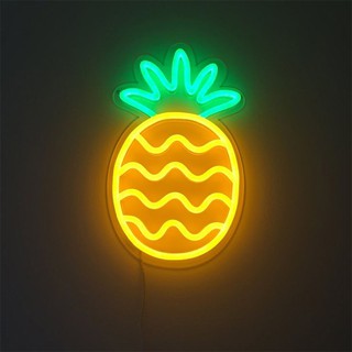Đèn Trang Trí Led Neon Quả Dứa - Đèn Led Neon Sign