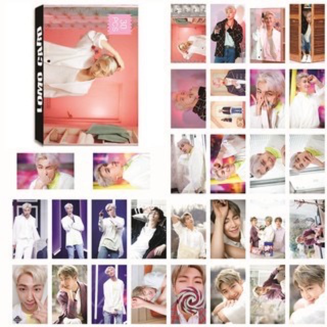 (Mua 10 Tặng 1) Lomo BTS Mẫu Mới Map Of The Soud Persona Boy Whit Luv mẫu 30 ảnh