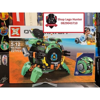 Xếp Hình SX 4044 Wrecking Ball - Overwatch bộ đồ chơi lắp ráp robot bóng 227 chi tiết
