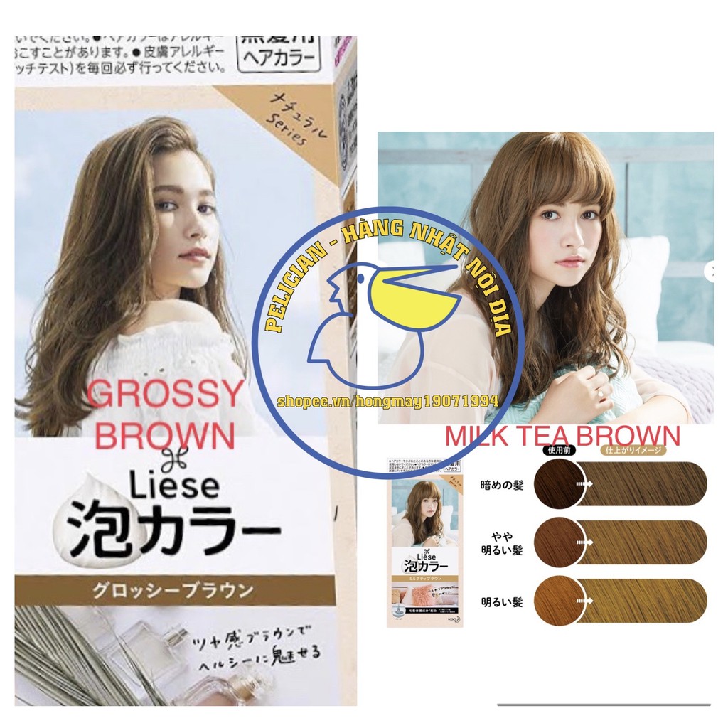 Thuốc nhuộm tóc tạo bọt Liese Prettia Nhật Bản | BigBuy360 - bigbuy360.vn