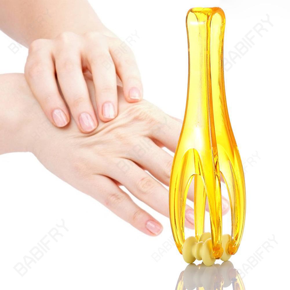 Cây Massage Khớp Ngón Tay 2 Con Lăn Đàn Hồi Giúp Thư Giãn Và Lưu Thông Máu