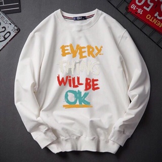 Áo thun tay dài form rộng thời trang nam nữ