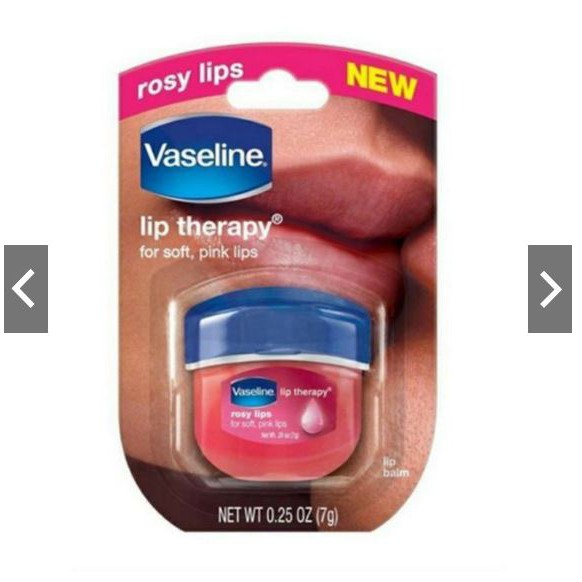 [RẺ VÔ ĐỊCH]Son Dưỡng Môi Vaseline Mùi Hoa Hồng Lip Therapy Rosy 7g