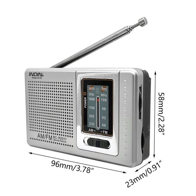 Ăng Ten Thu Sóng Radio zzz R2011 Độ Nhạy Cao Kiểu Retro