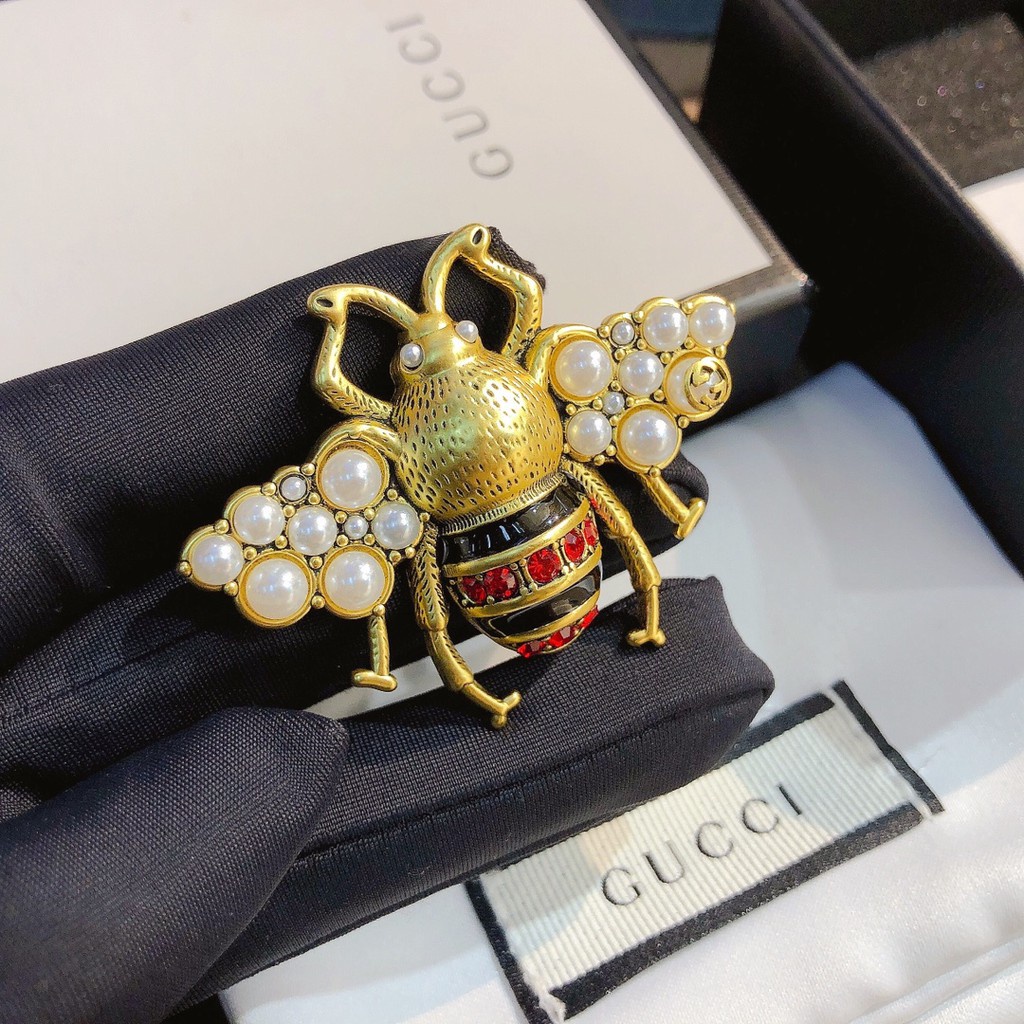 Trâm cài áo hình con ong nhỏ Gucci thời trang dành cho nữ