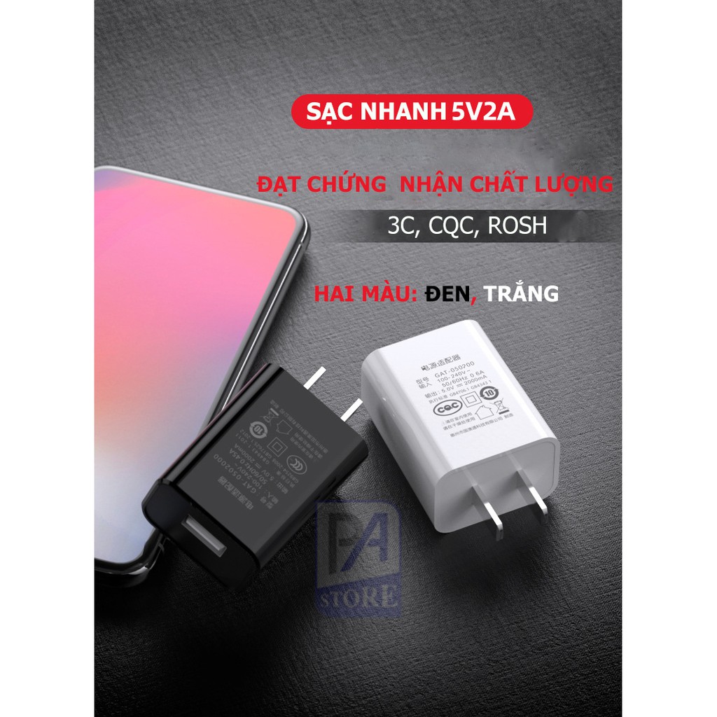 Củ Sạc Nhanh 5V/2A - Hàng Best Seller Nội Địa Trung