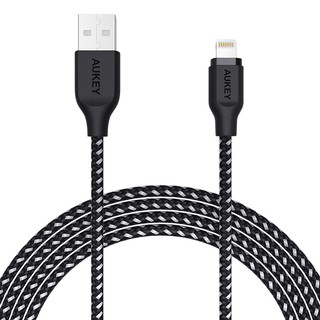 Dây Cáp Sạc Lightning Cho iPhone Chuẩn MFi Aukey CB-AL2 2.0m