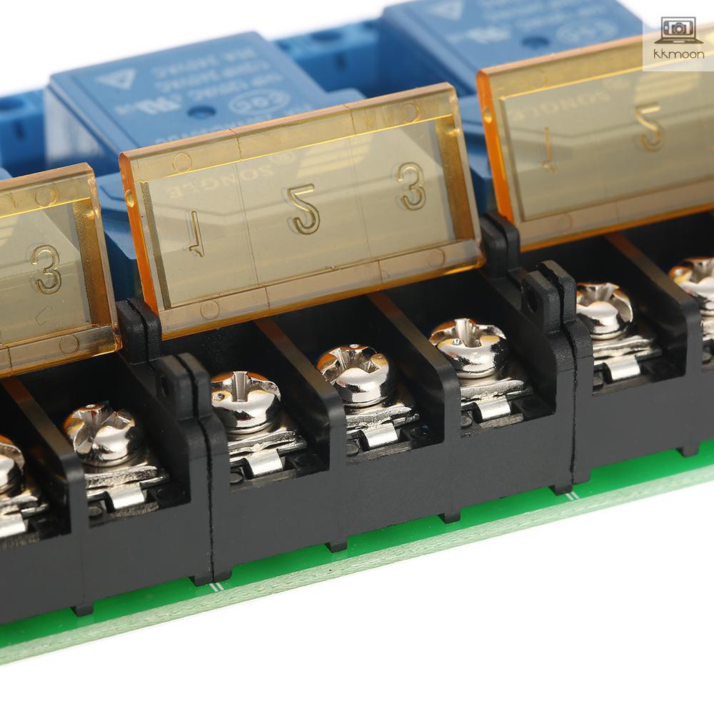 Mô-đun rơ-le DC 12V 30A 4 kênh ghép nối mạch điều khiển chất lượng