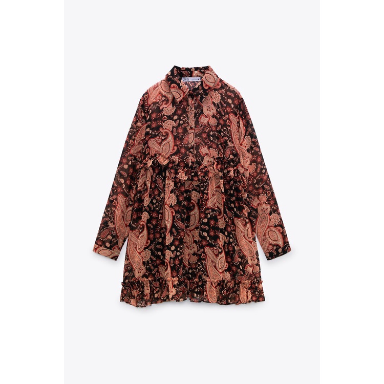 Váy họa tiết ZARA AUTH