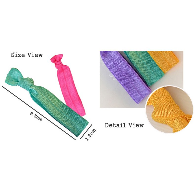 Set 3 sợi Chun cột tóc/ Đồ cột tóc dễ thương- kẹp tóc HQ-set đồ 1k-phụ kiện tóc vani