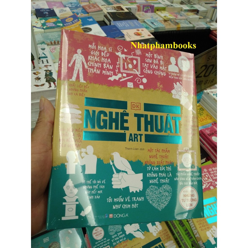 Sách Nghệ Thuật - Khái Lược Những Tư Tưởng Lớn Tặng Kèm Truyện Cổ Tích Song Ngữ