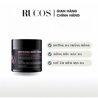 Kem Dưỡng Trắng Da Body Đen Rucos