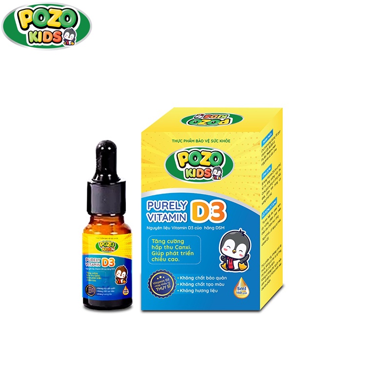 Vitamin D3 POZOKIDS nhỏ giọt bổ sung vitamin D3