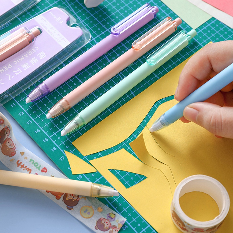 Dao Cắt Giấy Đầu Gốm An Toàn