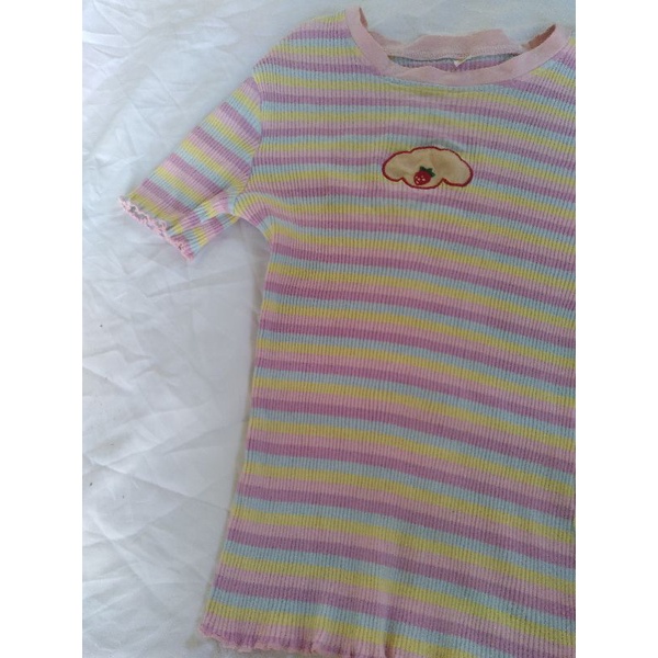 Pass áo thun gân kiểu 2hand