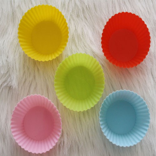Cup tròn silicon bộ 5 cái