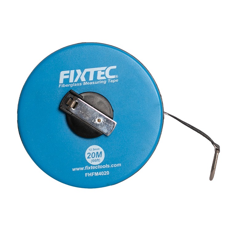 Thước dây cuộn 20m cao cấp FIXTEC FHFM4020 chất liệu sợi thủy tinh siêu bền