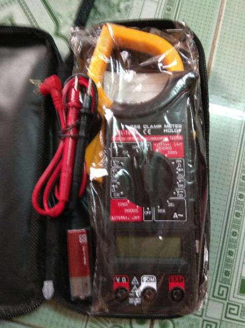 Ampe kìm cầm tay kẹp vạn năng DT266 ( đã kèm pin) | BigBuy360 - bigbuy360.vn