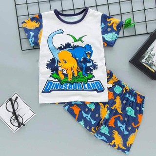 Bộ đồ ba lỗ cho bé trai mẫu cá mập