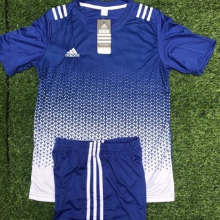 [ Thun Thái ] Bộ quần áo bóng đá không logo adidas đẹp