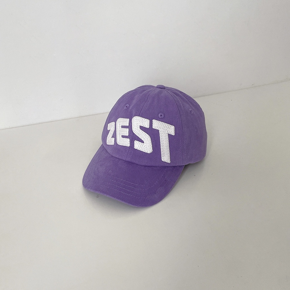 Mũ Lưỡi Trai Thêu Chữ ZEST Cỡ Lớn Đơn Giản Thời Trang Đi Biển Cho Bé