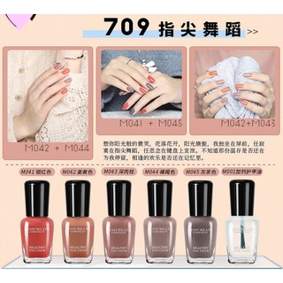 Bộ 6 lọ sơn móng tay Maycreate từ #705 - #709