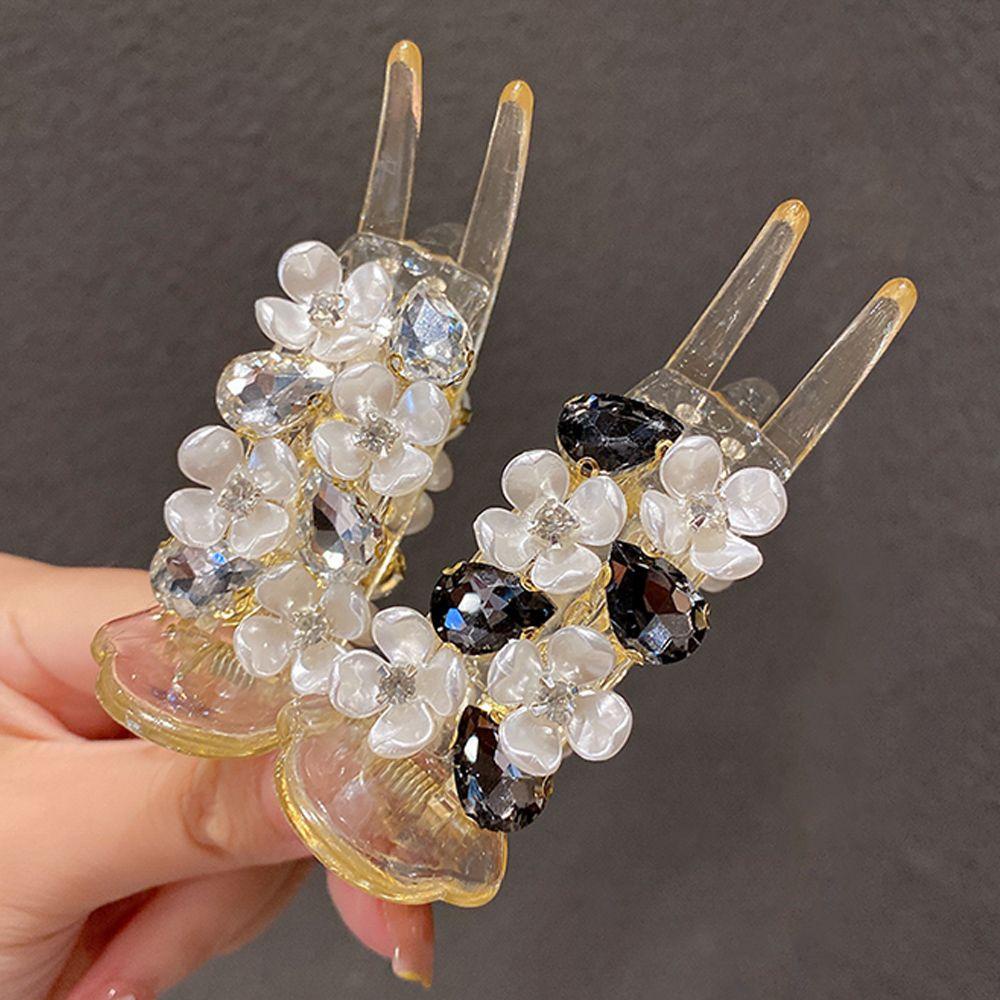 JARRED Kẹp Càng Cua Đính Hoa Thời Trang Cho Nữ