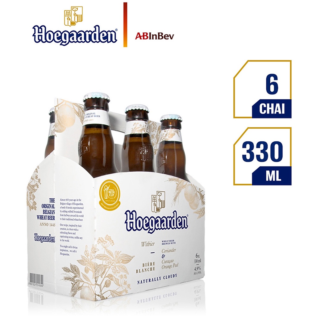 Bia Hoegaarden White - Rosee