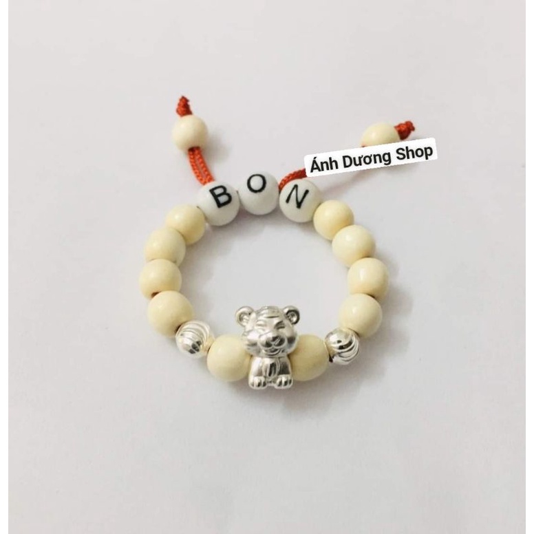 Vòng dâu tằm cho bé năm 2022 mix tên theo yêu cầu (để lại tên ở phần lưu ý hoặc nhắn tin cho shop)