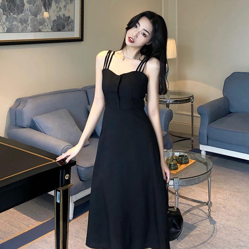 Đầm Nữ Hở Vai Dáng Ôm Phong Cách Quyến Rũ Hàn Quốc