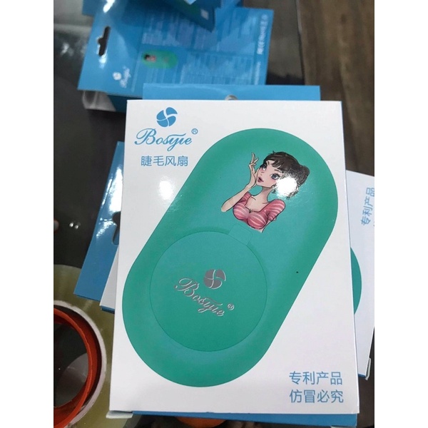 Quạt Thổi Mi Chống Cay Mắt, Mau Khô Có Gương Và Sạc Mẫu Mới