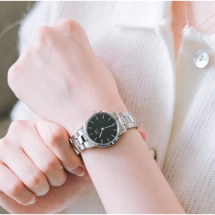 Đồng hồ nam dw ICONIC Fullbox hãng size 36 mm - 40 mm có tem check