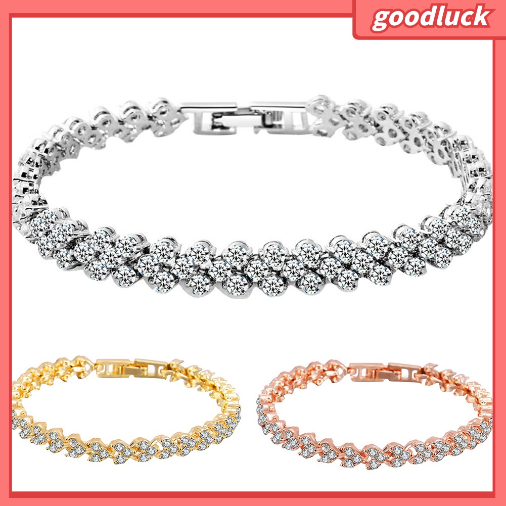 Vòng tay đính đá thời trang dành cho nữ